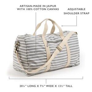 Known Supply Duffel Bag / Carry On Travel Bag - NWOT